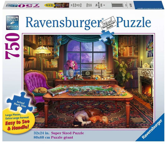 Ravensburger de puzzelkamer - puzzel van 750 xl stukjes - exclusiviteit