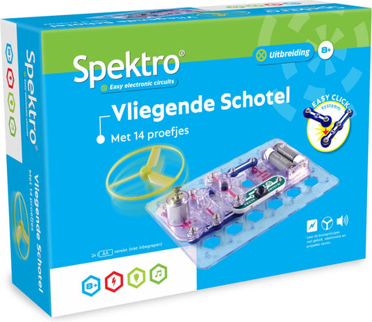 Tucker's fun factory spektro vliegende schotel