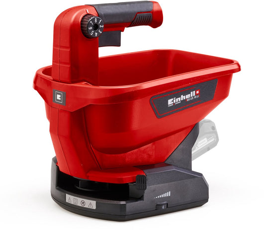 Einhell accu universele strooier ge-us 18 li solo - power x-change - 18 v li-ion - 3,3 l - 6-traps toerentalregeling - 8-traps-strooiregeling - excl. accu en lader
