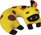 Travelsafe nekkussen voor kinderen - giraf - geel - 28 cm