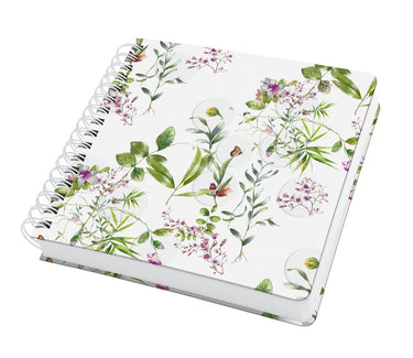 Sigel jolie notitieboek - formaat a5 - vierkant spiraal - fairytale garden - si-jq101