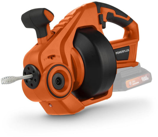 Powerplus batterij ontstoppingsveer powdp77500 - 20 vontstopper - 7m spiraalveer - gegalvaniseerd