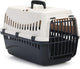 Beeztees gypsy reismand kat - klein huisdier - afneembare bovenkant - creme antraciet - 46x31x32 cm