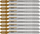 Wolfcraft - hardhout decoupeerzaagbladen - 10 stuks - 50mm - bim met t-schacht voor hout - 8016100