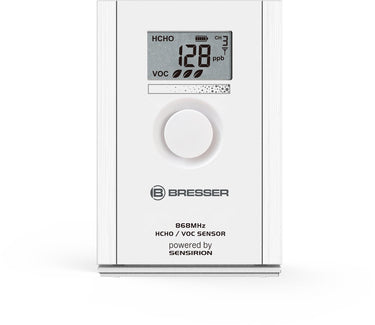 Bresser weerstation - hcho + voc-sensor - luchtkwaliteitsmeter - voor weerstation 7003700 en 7003240 - wit