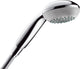 Hansgrohe crometta 85 handdouche 85 1jet green 6 l min - 1 straalsoort - diameter douchekop 85 mm - chroom