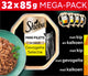 Sheba kattenvoer - mini filets - gevogelte in saus - 32x85g mega-pack