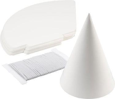 Creotime https: www.cchobby.nl kegel-h-23-cm-d-16-5-cm-230-gr-wit-50-stuk-1-doos