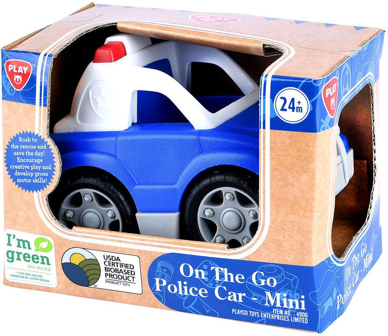 Load image into Gallery viewer, Playgo biobased politieauto - 12cm
