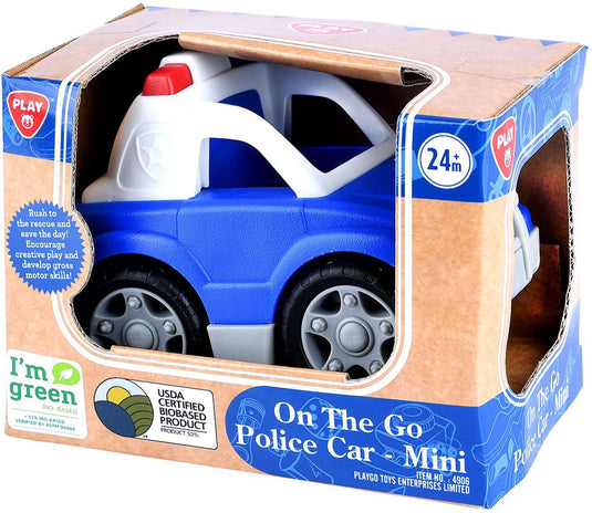 Playgo biobased politieauto - 12cm