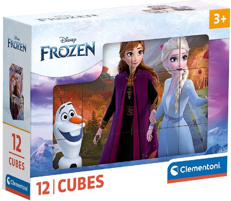 Load image into Gallery viewer, Clementoni blokpuzzel frozen, 12st.
