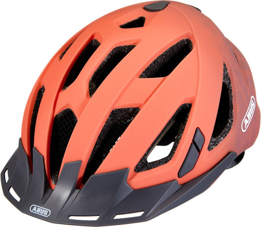 Abus urban-i 3.0 - fietshelm living coral l (56 - 61 cm)