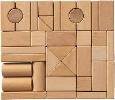 Van dijk toys beuken houten blokken - 44 stuks