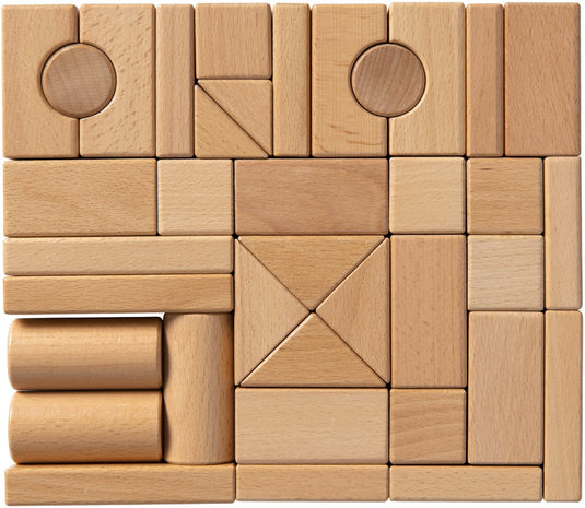 Van dijk toys beuken houten blokken - 44 stuks