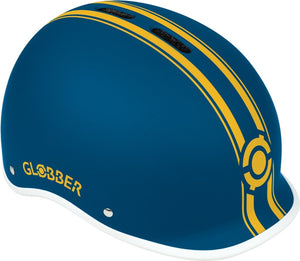Globber helm - helm urban s m petrol blue - blauw - led verlichting - abs helm - verstelbaar - s-m 51-55 cm s-m
