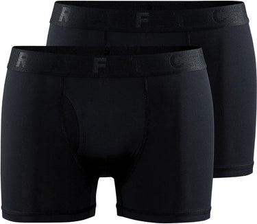 Craft active boxer 3-inch 2-pack m heren sportonderbroek - zwart