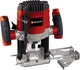 Einhell elektrische bovenfrees tc-ro 1155 e - 1100 w - 6 en 8 mm spantang - snelheidsregeling - zuigadapter - incl. toebehoren