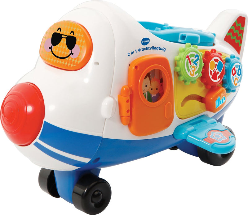 Load image into Gallery viewer, Vtech toet toet auto's 2in1 vrachtvliegtuig
