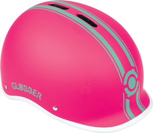 Globber helm - helm urban s m fuchsia - roze paars - led verlichting - abs helm - verstelbaar - s-m 51-55 cm s-m