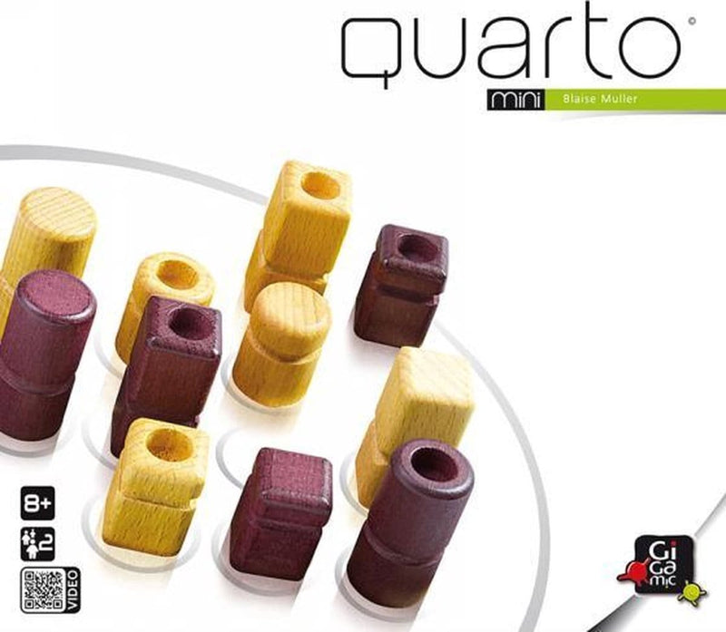 Load image into Gallery viewer, 999games gigamic- quarto mini - tactisch twee-spelers bordspel - 4 op een rij! - nl - en - du - fr - sp - it
