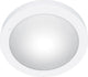 Trio condus - plafondlamp - wit - excl. 1x e27 60w - badkamerverlichting - ip44