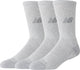 New balance active crew socks 3 pack unisex sportsokken - atletic grey 47-50