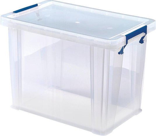 Bankers box prostore plastic opbergbox - met deksel - veilig voor voedsel - 100% recyclebaar - 18.5l
