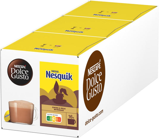 Nescafe dolce gusto nescafé dolce gusto capsules nesquik- 48 cups voor 48 koppen chocolademelk