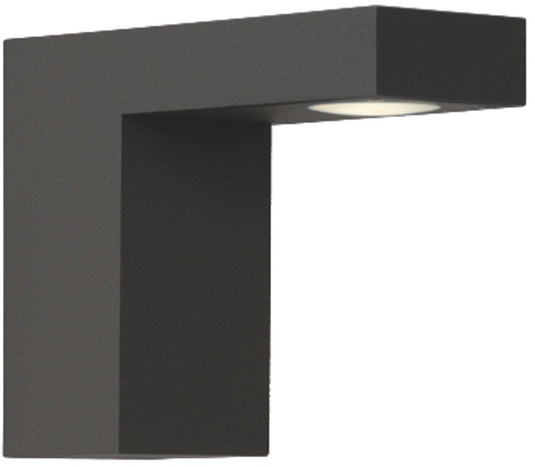 Lucide texas - wandspot wandlamp binnen buiten - led - 1x7w 3000k - ip54 - antraciet