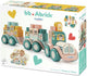 Abrick playset ecoiffier train a construre