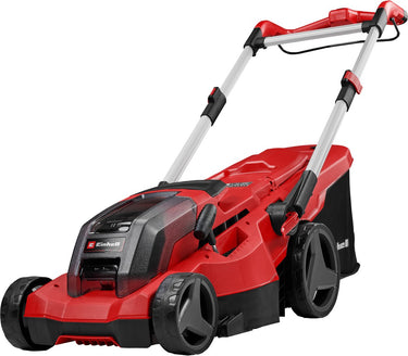 Einhell professional accu grasmaaier gp-cm 36 450 bl kit - power x-change - 36 v li-ion - maaibreedte: 38 cm - aanbevolen gazonoppervlakte: tot 450 m² - maaihoogte: 25-75 mm - incl. 2x 4.0 ah accu en 1x duo-lader