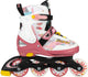 Nijdam skeelers - verstelbaar - fruity fro-yo - roze - maat 38-42