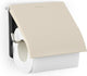 Brabantia renew wc rolhouder - met klep - hangend - zonder boren - soft beige