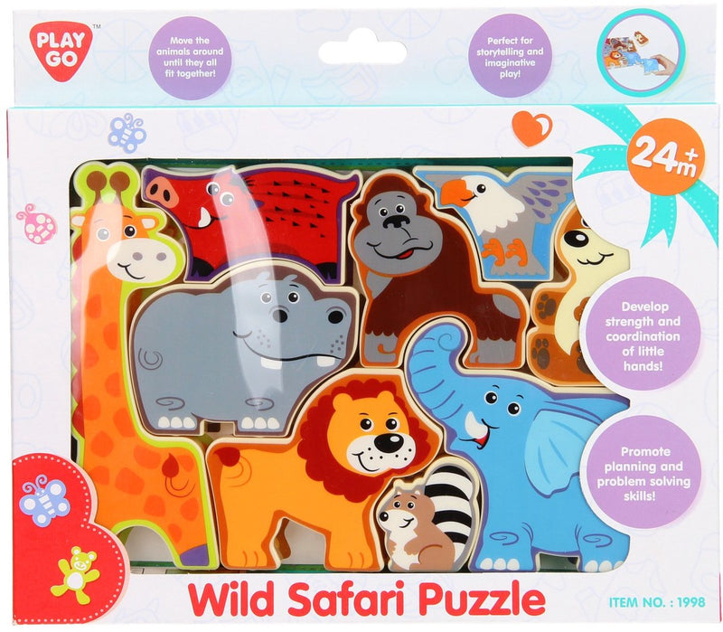 Load image into Gallery viewer, Playgo puzzel safari
