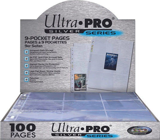 Ultrapro hologram pages silver 9pocket (100)