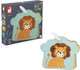 Janod - babyboekje - voelkaarten savannah
