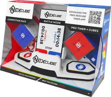 Goliath nexcube competition pack - breinbreker - speed cube - met 2 kubussen en een timer - snelste speedcube op de markt!