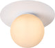 Lucide tricia - plafonnière (plafondlamp) - ø 25 cm - 1xe27 - wit