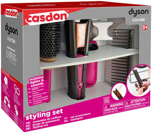 Casdon speelgoed styling set haarstyling voor kinderen met licht en geluid.