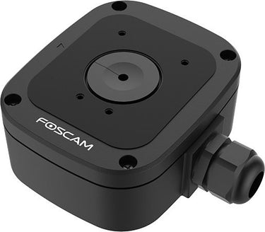 Foscam fabs2 lasdoos - waterdichte aansluitdoos voor sd2 en sd4 camera - kabeldoos - kabelbescherming - camera montage accessoire - voor buiten - zwart