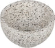 Differnz river waskom - 23x23x12cm - terrazzo zwart wit