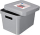 Curver infinity - opbergbox met deksel - 17l grijs