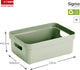 Sunware - sigma home opbergbox 9l groen - 35 x 24,6 x 12,2 cm