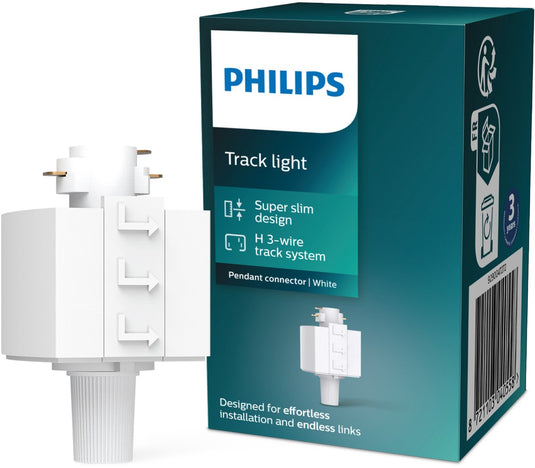 Philips led philips easylink - connector - hanglamp-adapter - wit - railverlichting