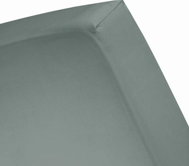 Cinderella jersey hoeslaken - 1 persoons - katoen - zacht - 70x200 cm - tot 25 cm - groen