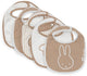Jollein slabbetjes waterproof - 5 stuks - 30 cm - miffy heads