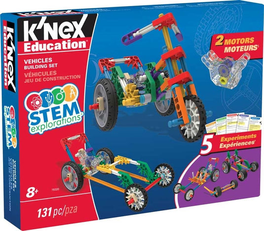 K'nex stem explorations: vehicles building sets