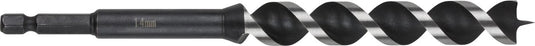 Wolfcraft - 14mm slangenboor voor houtbalken - 165mm - zeskantschacht houtboor - hex - 7135000