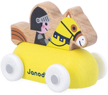 Janod - cross roads - houten riddermobiel