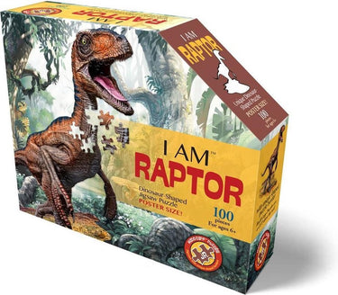 Madd capp - legpuzzel i am raptor 100 stuks
